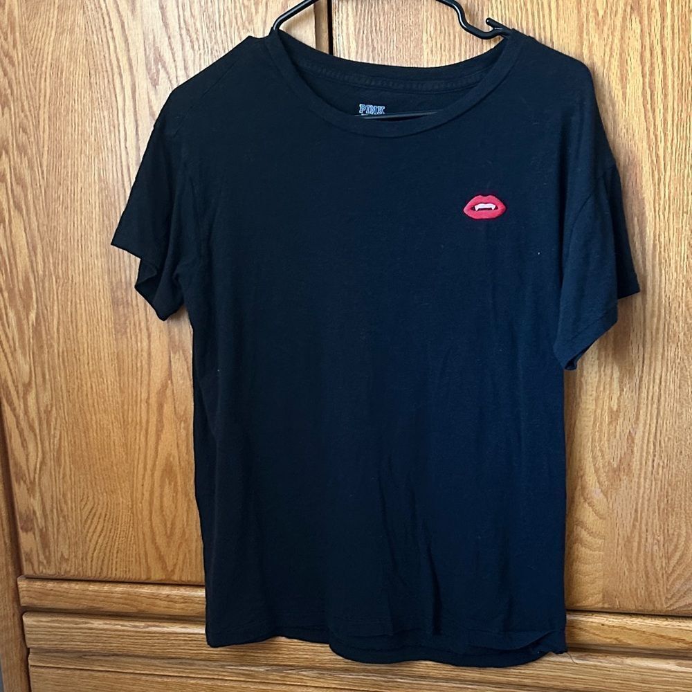 Pink short sleeve tee